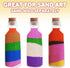 ArtCreativity Plastic Sand Art Bottles with Corks - Pack of 24-2oz Clear Containers for Sand Art and Fun Arts and Crafts