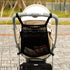 Universal Baby Stroller Hanging Mesh Pocket with Detachable Straps, Infant Prams Storage Organizer Bag for Baby