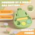 RE-WECHSEL Trimmer 6 Electric Baby Nail Safe and Quiet Nail File for Infants and Kids, Grinding Heads, Low Vibration