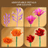 Set 21 1054PCS, 12+ CUBIMANA Flowers Bouquet Building with LED Light, Flower Botanical Collection Block Toy, Rose Home