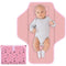 Baby Portable Diaper Changing Pad – Foldable Travel Mat with Built-in Pillow, Waterproof Compact Changing Pad