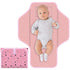Baby Portable Diaper Changing Pad – Foldable Travel Mat with Built-in Pillow, Waterproof Compact Changing Pad