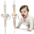 Pacifier Clip - 2 Pack Baby Holder for Boys and Girls, Fits Many Pacifiers & Teething Toys, Ideal Baby Gift