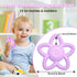 Mukoiber 3-6 Months/6-18 3 Vibrating Teether for Baby - Dual Use Vibrating Soother for Months & Sensory Toys for Kids