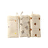 COYENRAT 3PCS 4-Layer Cotton Handkerchief Face Towel Gentle and Absorbent Drooling Bib Mouth Wipe Cloth for Bathing
