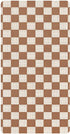 CZXW Netural Checkerboard Crib Sheets Fitted 52" x 28" Natural Cotton Soft &