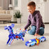 Co-opting 2 1 Collision Transforming Dinosaur Car Toy, in Magnetic Cars Transform into Dinosaur Toys