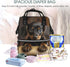 HJTRW Backpack Mummy Backpack Dog Dachshund Diaper Bag for Women Waterproof Large Nappy Bag Nursing Bag