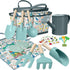 Kids Gardening Set 14Pcs Gardening Tools for Kids with Tote Bag,Watering Can,
