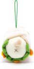 Anirollz 4" Stuffed Animal Plush Keychain, Burrito Outfitz with Puppy, Soft, Squishy, Cute Charm Toy