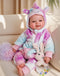BABESIDE Baby Dolls, 17inch Large Realistic Cute Soft Body Baby Doll Real