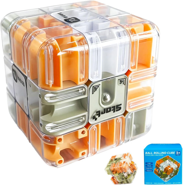 generic 3D Maze Cube Ball Labyrinth Puzzle Brain Teaser for Adults & Kids,