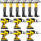12pcs Hammer Balloons, 17 Inch Inflatable Toys for Construction Party Decorations, Father's Day Party