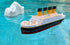 TUBTASTIC Set 6 Titanic Toy Gift Floating RMS Titanic with Iceberg | Bath & Pool Toy | Original Design