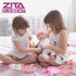 12 Set 13 3+ ZITA ELEMENT Baby Doll Sleeping Basket in Gift Box - Piece Soft Baby Doll with Accessories, for Girls Ages