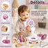 1-3, 1 2 3 4 5+ BUYGER Wooden Musical Instruments for Toddler Baby Montessori Percussion Instruments Toys Music