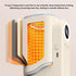 Kikumi 37-55, Portable Baby Bottle Warmer, Fast Heating Adjustable Temperature, Rechargeable, Baby Travel Water