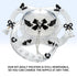 CutiePlusU Extra Large DIY Big Shield Pacifier - White