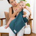 Comfy Cubs Burp Cloths, 6 Pack Large 100% Cotton Washcloths, Extra Absorbent for Boys and Girls