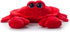 The Petting Zoo Crab Stuffed Animal, Bright Eye Ocean Animals, Red Crab Plush Toy 9 inches