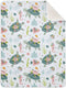 KICPOAY Swaddle Blanket for Turtle Sea Horse Baby Receiving Blanket Muslin Baby Swaddles