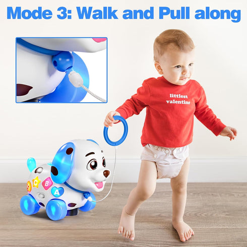 6-12-18 1 1 6 7 8 9 10 HumorPlay Musical Puppy Baby Toy Month, Crawling & Walking Toys for Year Old Boy Girl Gifts