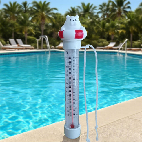 Generic Summer Temperature Gauge for Pool,Portable Easy Read Floating Toy - Spa Temperature Meter for Hot Tub
