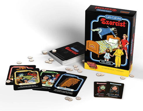 Cryptozoic Entertainment Let's Call The Exorcist: Steven Rhodes Games VOL. 2 - Dark Retro Social Deduction Game, 4-8