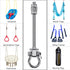 BeneLabel Heavy Duty Swing Hangers with Bearings, Set of 2 Stainless Steel Hardware for Hanging Hammocks, 1500LB