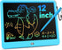 KOKODI 12 Inch LCD Writing Tablet - Erasable Doodle Board for Toddler Drawing, Car Travel School Games for Kids