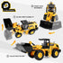 YySiRui Bulldozer 16" 1:10 Bulldozer, 3+ Toy, Front Loader, Scale Classics Wheel Loader with Real Working Arm & Bucket