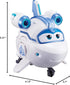 Supercharged Astra Airplane Toys Action Figure, 5" Transforming Airplane to Robot in 10 Steps, Toy for 3-5 Year Olds