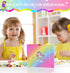 BDBKYWY Girls Charm Bracelet Making Kit, Unicorn Jewelry Supplies DIY Art Craft Set, Birthday Gifts for 3-8 Year Old