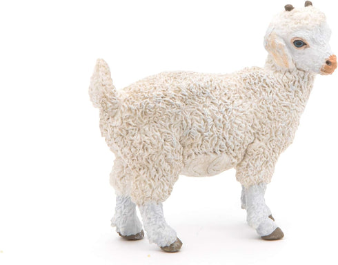 Papo Hand-Painted Farmyard Friends Young Angora Goat Figurine for Children