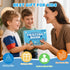 Justification leftBC 3-5 Preschool Dry Erase Learning Workbook for Kids Ages Reusable Tracing Book for Letters A-Z