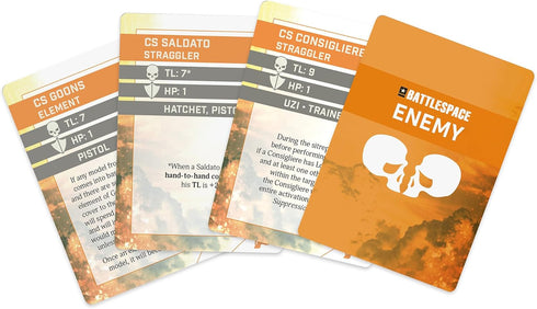 Modiphius Entertainment: Battlespace - Tabletop Solo War Card Game, Ages 13+, 1 Player, 30-60 Min