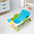 Odor-Free Soft Sponge Bath Mat for Infants - Blue