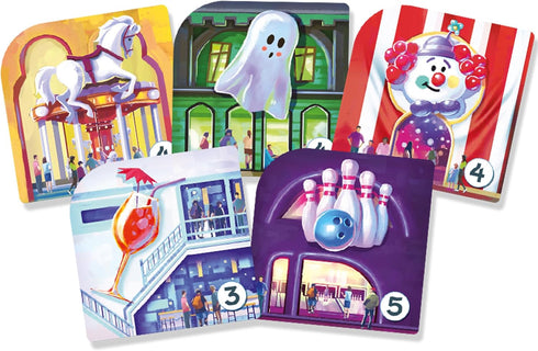 Waterfall Park Board Game - Build the Ultimate Amusement Park! Fun Family Strategy Game for Kids and Adults