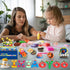 Air Dry Clay for Kids, 30 Colors DIY Molding Magic Clay with Tools, Soft & Non-Sticky, Gifts for Ages 3-8