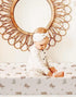 Changing Pad Cover for Baby Girls Boys, Muslin Changing Table Pad Covers with Boho Style, Neutral Color Soft