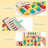 Montessori Toys for 3+ Year Old, Wooden Color Matching Puzzle Toy, Educational Learning Toys for Kids