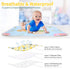 2Pcs 3Layers 24''x30'' Diaper Changing Pads for Baby, Lemon Change Mat, Waterproof Change Pad Foldable Absorbent Mats
