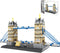 LQPFBSM London Twin Tower Bridge Building Blocks Sets London Architecture Building Kits Famous