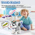 Ylpaprm Walking Husky Barking Dog Toy for Child Kid Licking Talking Puppy with Leash, Interactive Puppy that Barks Tail