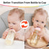 2 1 6 10oz, Mombella Classic in Baby Bottle & Straw Cup with Handle, PPSU Baby Bottles & Sippy Cup, Skinsoft Silicone