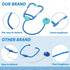 Liberry Doctor Kit for Kids Aged 3-5, Pretend Playset with Cart, Costume, and Stethoscope for Role Play