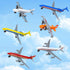 6 Pack, 3 4-7 8-12, Toy Airplane Diecast Airplane Toy for Boys Age Alloy Planes Model/Glider Planes/Airlines Plane Toys
