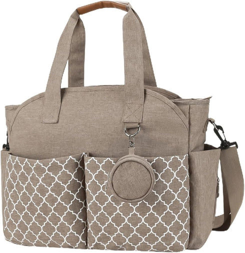Ywmsfl Trendy Mummy Messenger Bag Diaper Bags Large Capacity Maternal Mother Baby Nursing