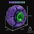 Pillbug Fidget Spinner, Open Armor Metal Fidget Spinners for Adults, Alloy EDC Fidget Toys Adults Stress Relief Toy
