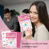 Cupcake Party Bingo Game, 24 Player Sweet Bingo Cards Set for Baking Party Favor Decoration